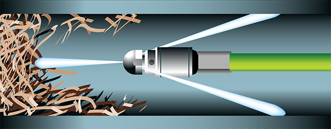 hydrojet drain cleaning